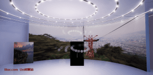 Aximmetry虚拟制片项目分享，UE虚拟演播厅项目工程文件分享下载