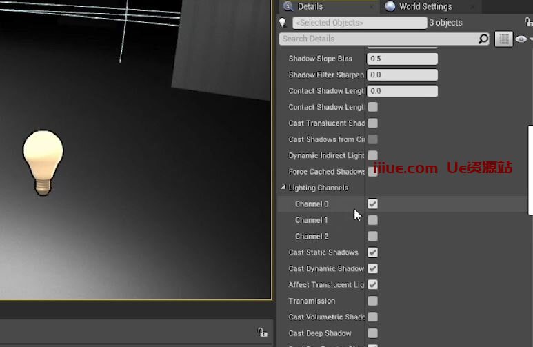 虚幻引擎的50个提高效率的技巧-快速开发技巧 #18 UE4 - 独立的光照通道 虚幻引擎的50个提高效率的技巧-快速开发技巧 #18 UE4 - 独立的光照通道