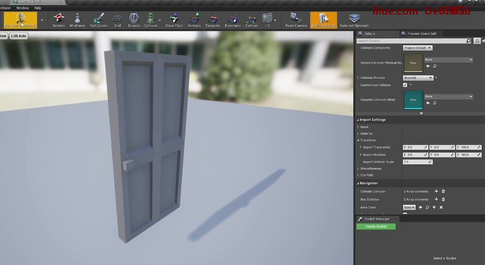 虚幻引擎的50个提高效率的技巧-快速开发提示 #26 UE - 更改资源默认变换 虚幻引擎的50个提高效率的技巧-快速开发提示 #26 UE - 更改资源默认变换