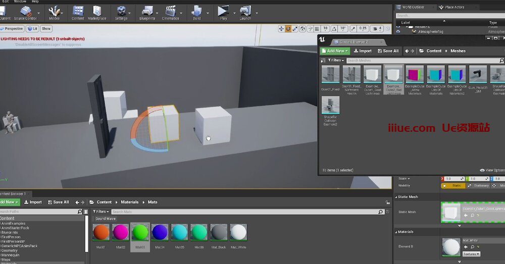 虚幻引擎的50个提高效率的技巧-快速开发提示 #27 UE - 多内容浏览器 虚幻引擎的50个提高效率的技巧-快速开发提示 #27 UE - 多内容浏览器