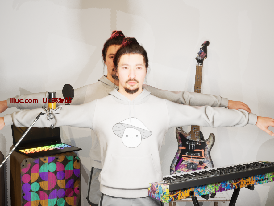 用虚幻引擎ue5进行直播中用快捷键一键切换直播中的角色(蓝图)