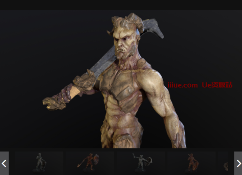 Bone Monster 3 怪物骨架