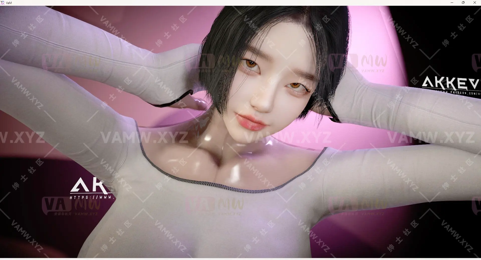[VAM人物]真实女友游戏 AKKEVE.Seo_Ha.1