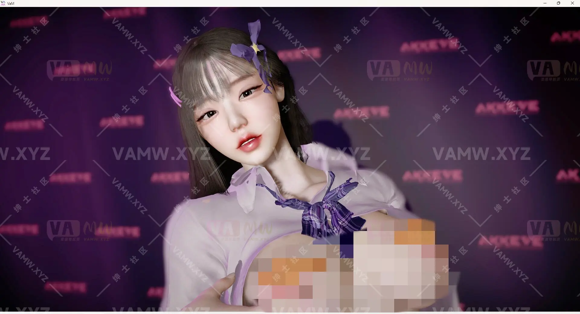 [VAM人物]真实女友游戏 AKKEVE.040_Eun_Seo.1