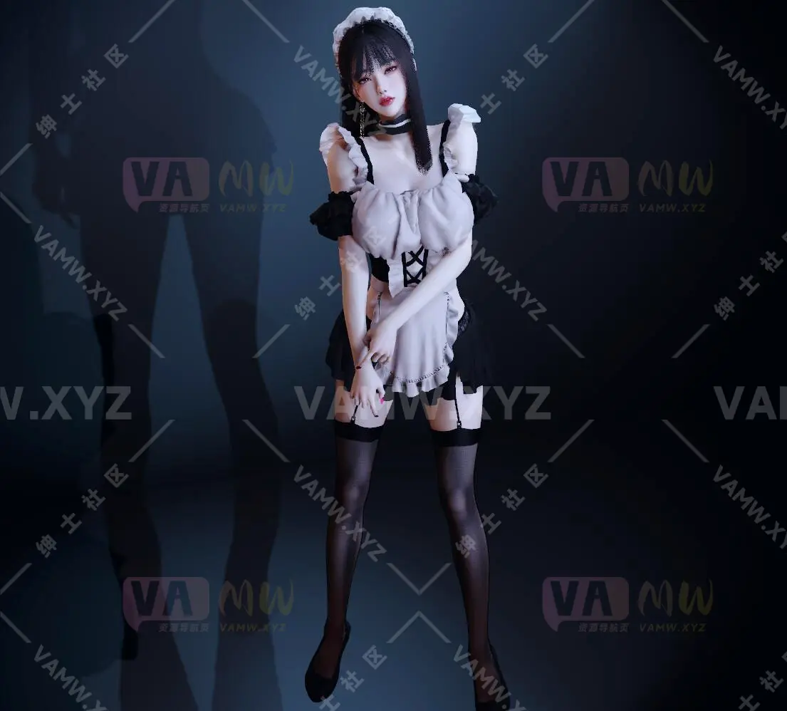 [VAM人物]真实女友游戏 lengdi.女仆.1