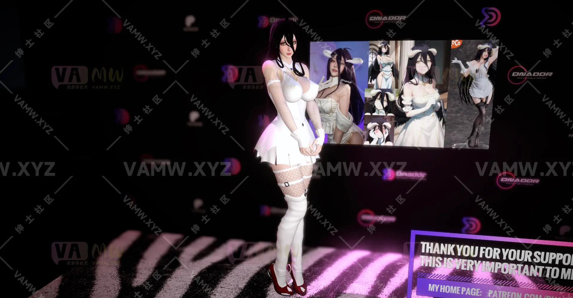 [VAM人物]真实女友游戏 Dnaddr.Overlord_Albedo_P_25_2_28.1