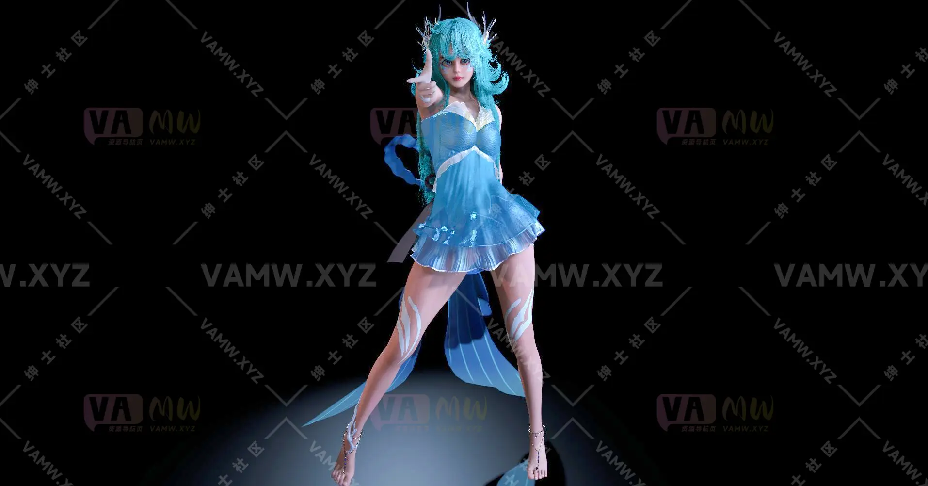 [VAM人物]真实女友游戏 Anonymous.朵里亚.1