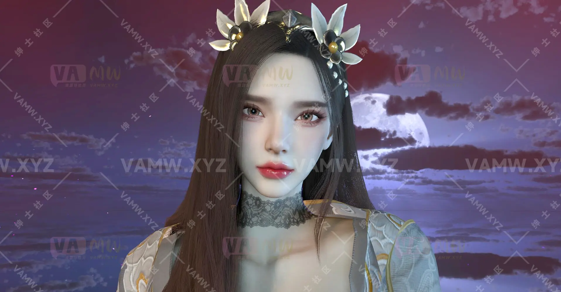 [VAM人物]真实女友游戏 古风美女 ***Z.寒玉.1