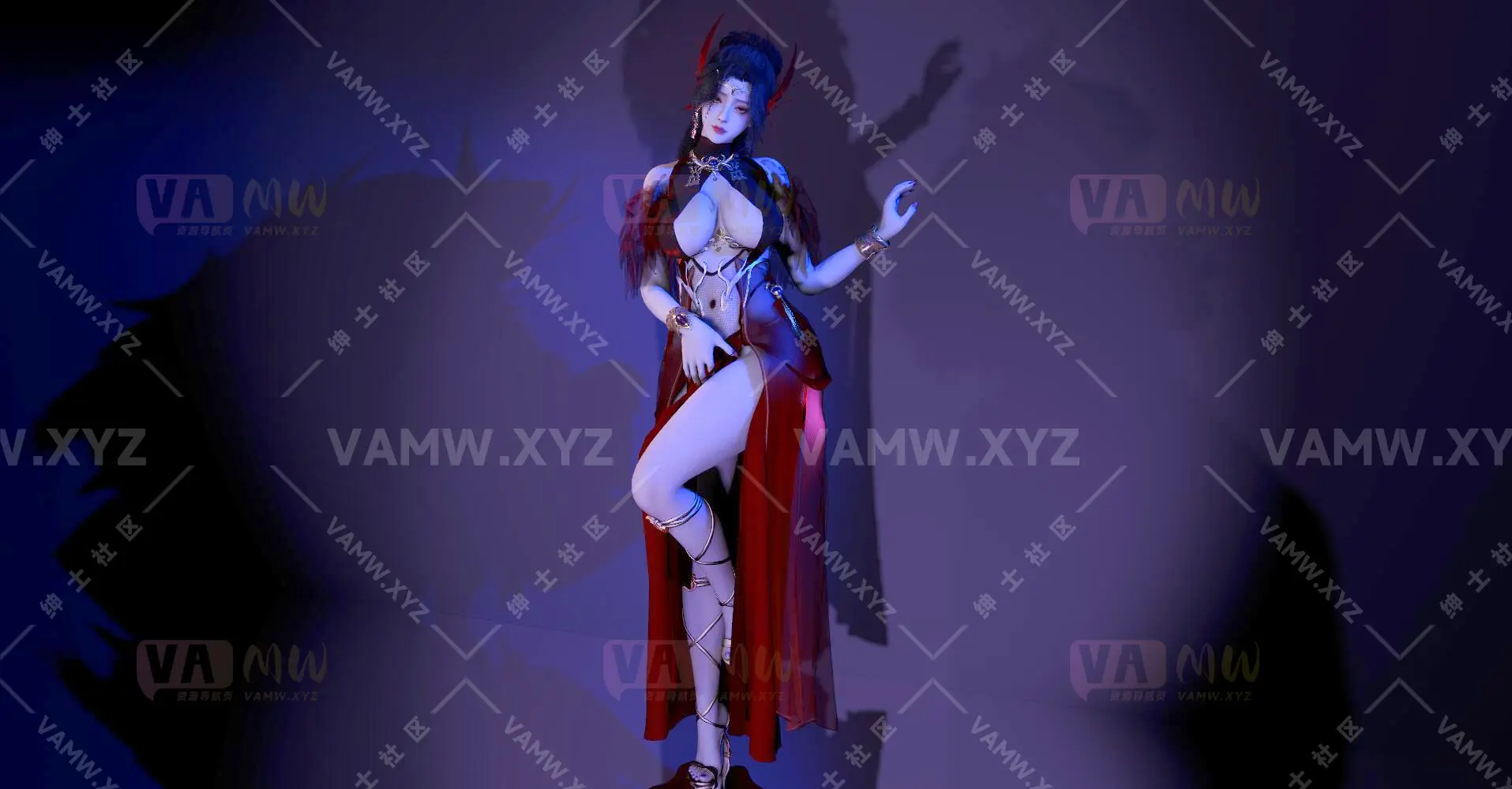 [VAM人物]真实女友游戏 古风美女 未知.鱼玄姬.1