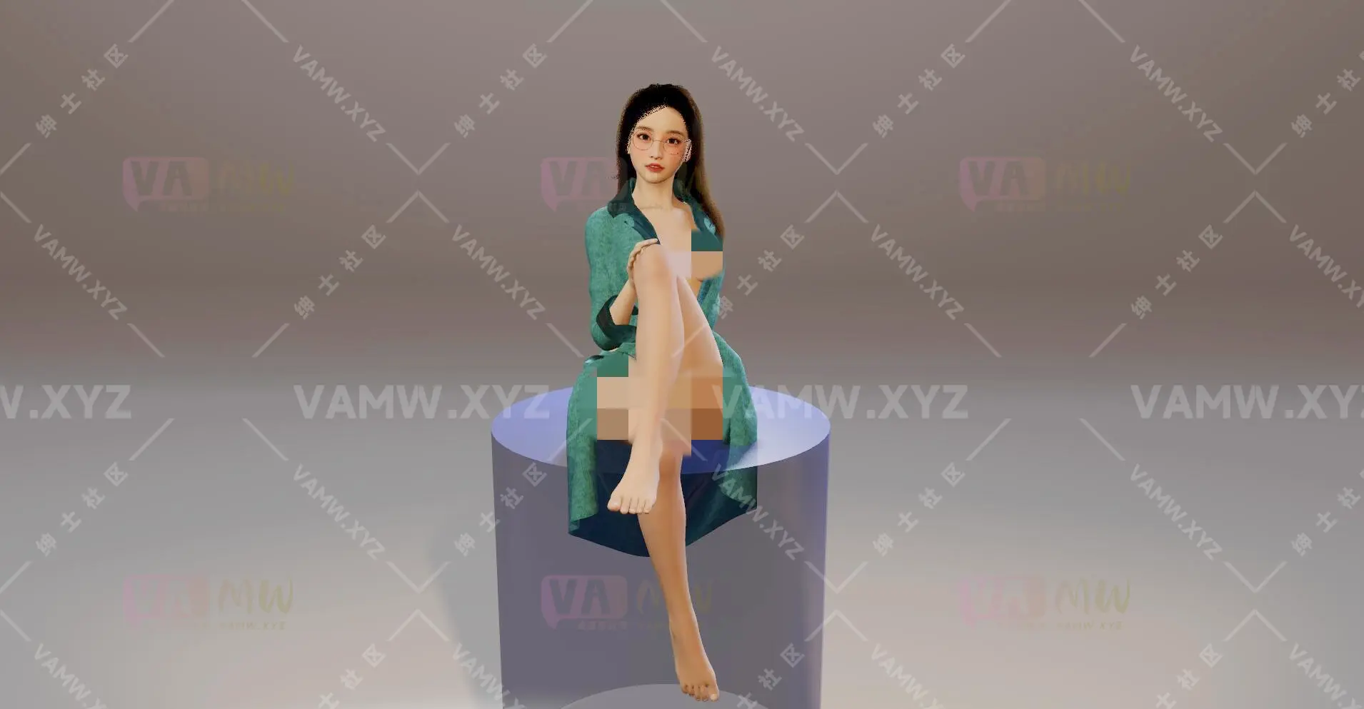 [VAM人物]真实女友游戏 Riccio.Sieun.1