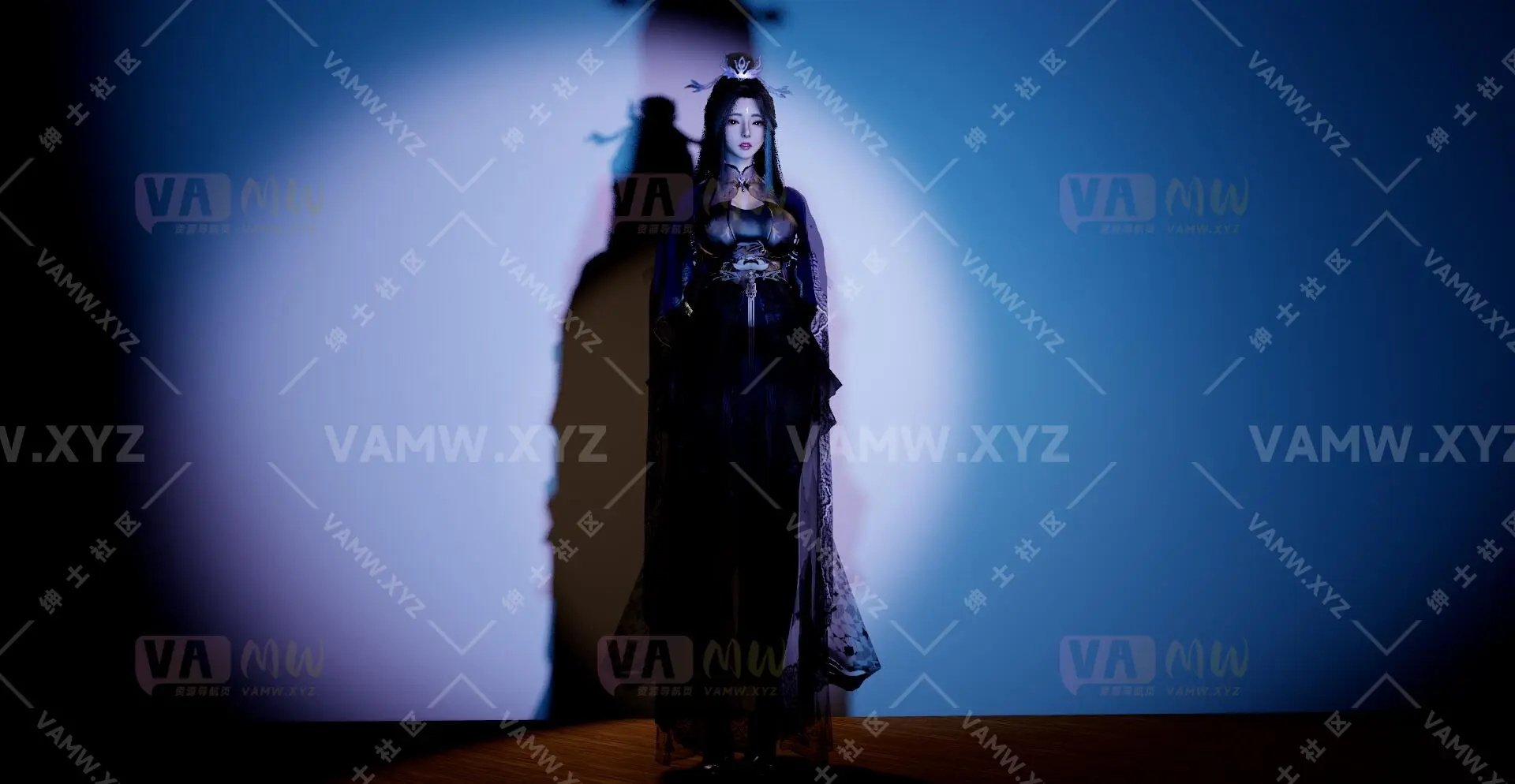 [VAM人物]真实女友游戏 古风美女 未知.雪琪儿.1