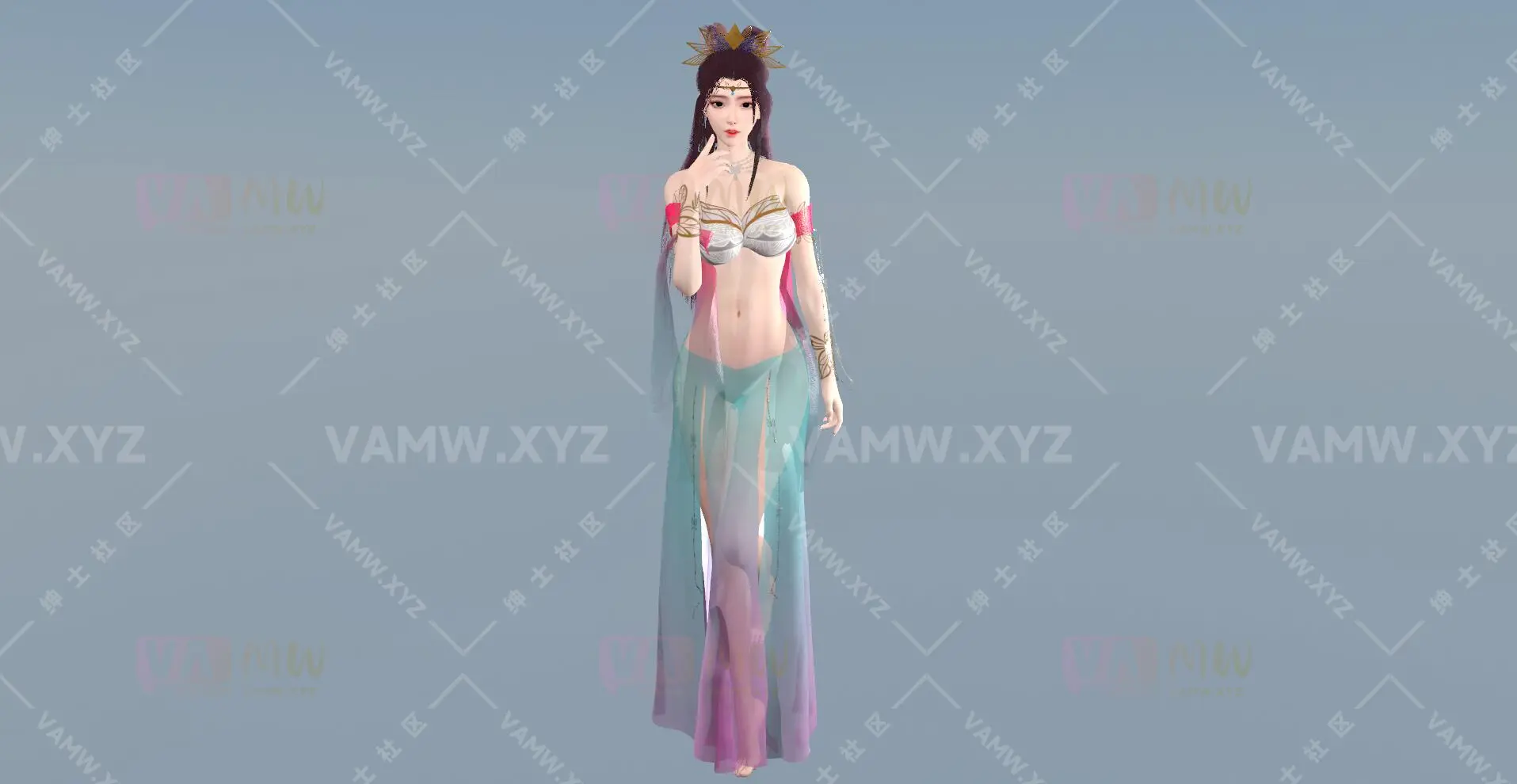 [VAM人物]真实女友游戏 古风美女 貂蝉 Archer.diaochan.1