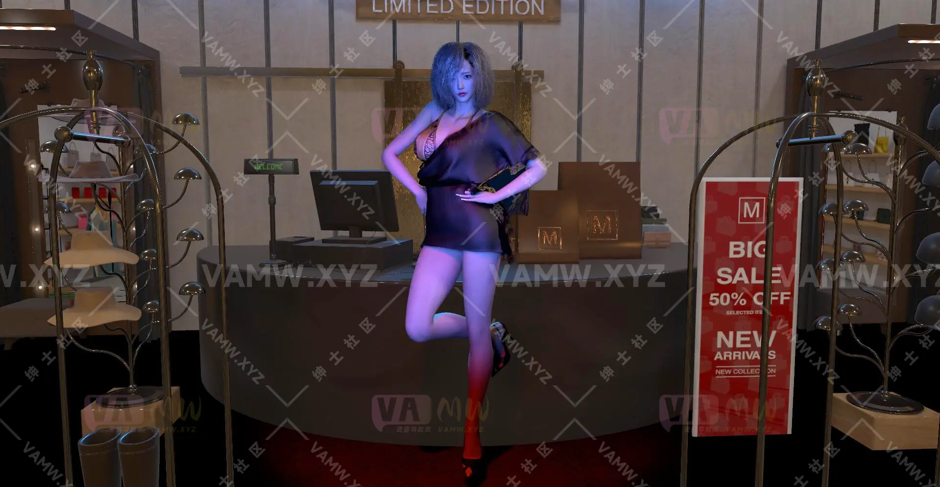 [VAM人物]真实女友游戏 Dmoold.贝莉.1