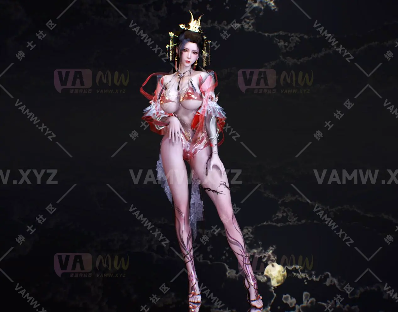 古风美女 爱发电ShaoB.红韵.1