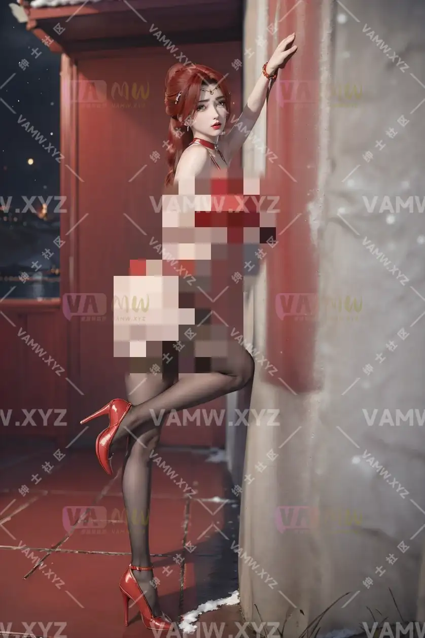 21190533752唐火儿唐火儿 红色内衣HD101P