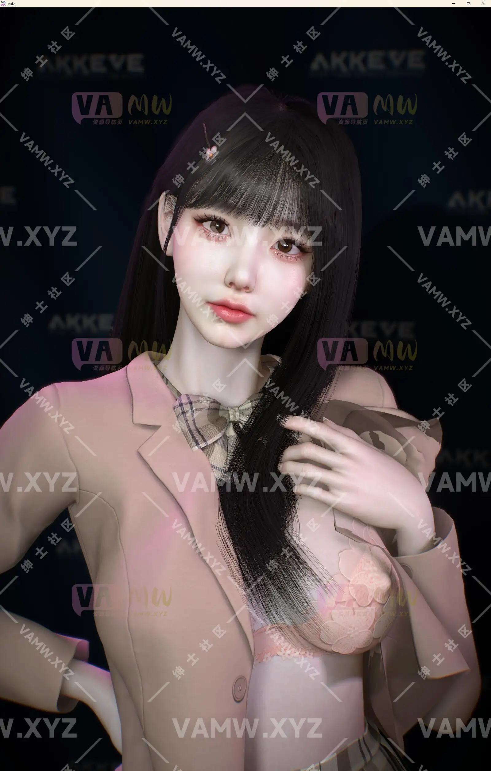 清纯校风系AKKEVE.084_Yoyo.1