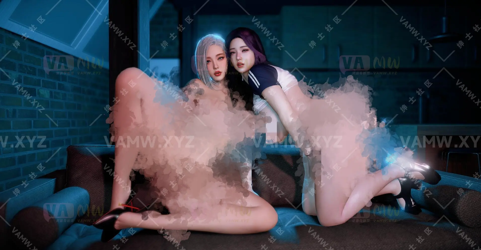 [VAM人物]真实女友游戏 bosskang.twoCuteGirl.1