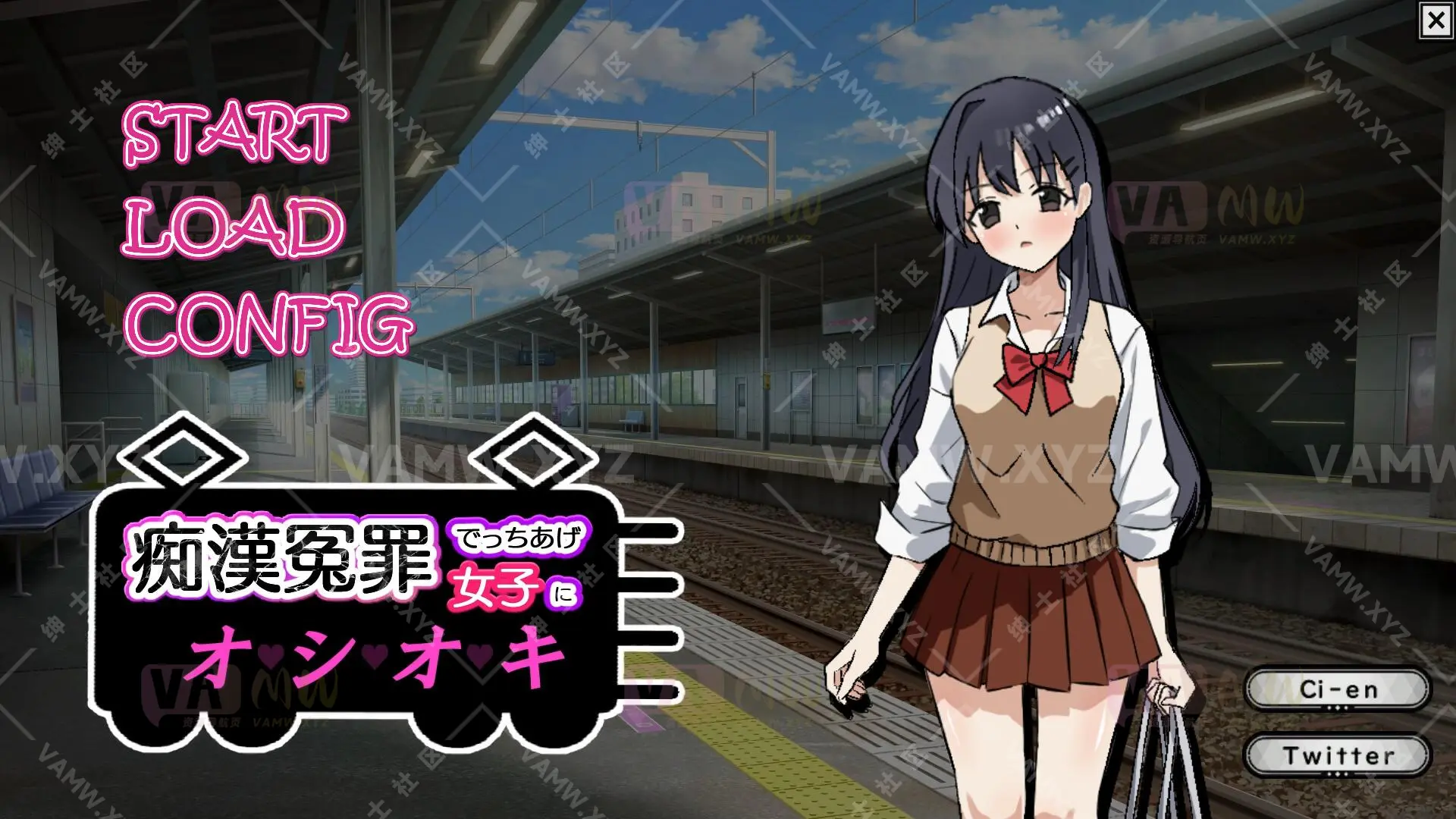 新作[互动SLG/制服JK] 痴汉冤罪 痴漢冤罪でっちあげ女子にオシオキ 机翻版 [390M]