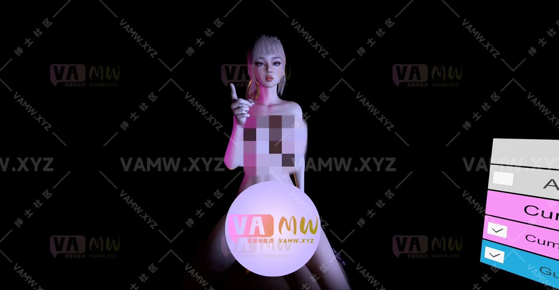 [VAM场景]真实女友游戏 舞摇场景 abc ***.Russian_Roulette_ver_2.1