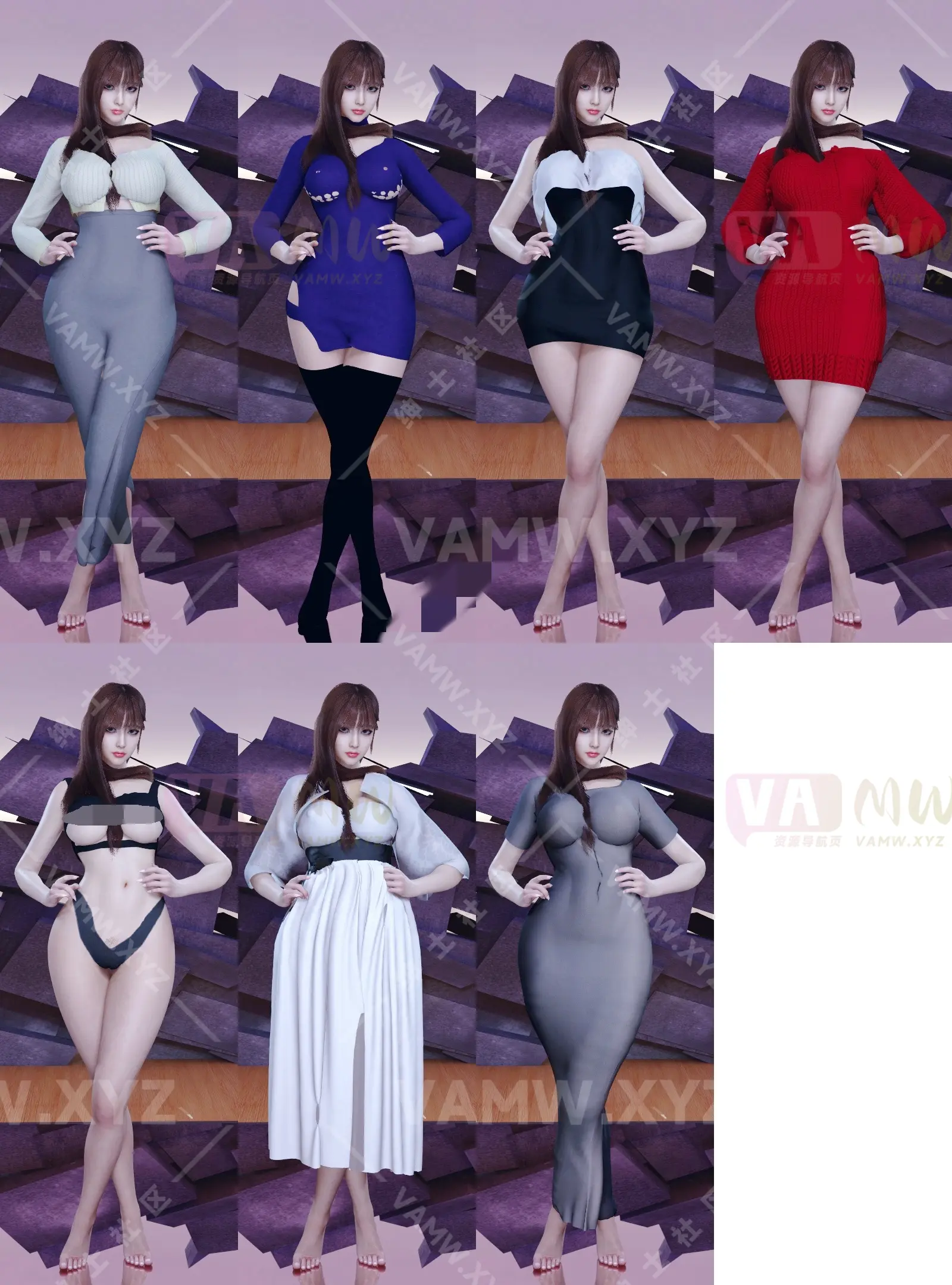 【精】VAM服饰合集 Yep服饰资源合集 更新至20250528