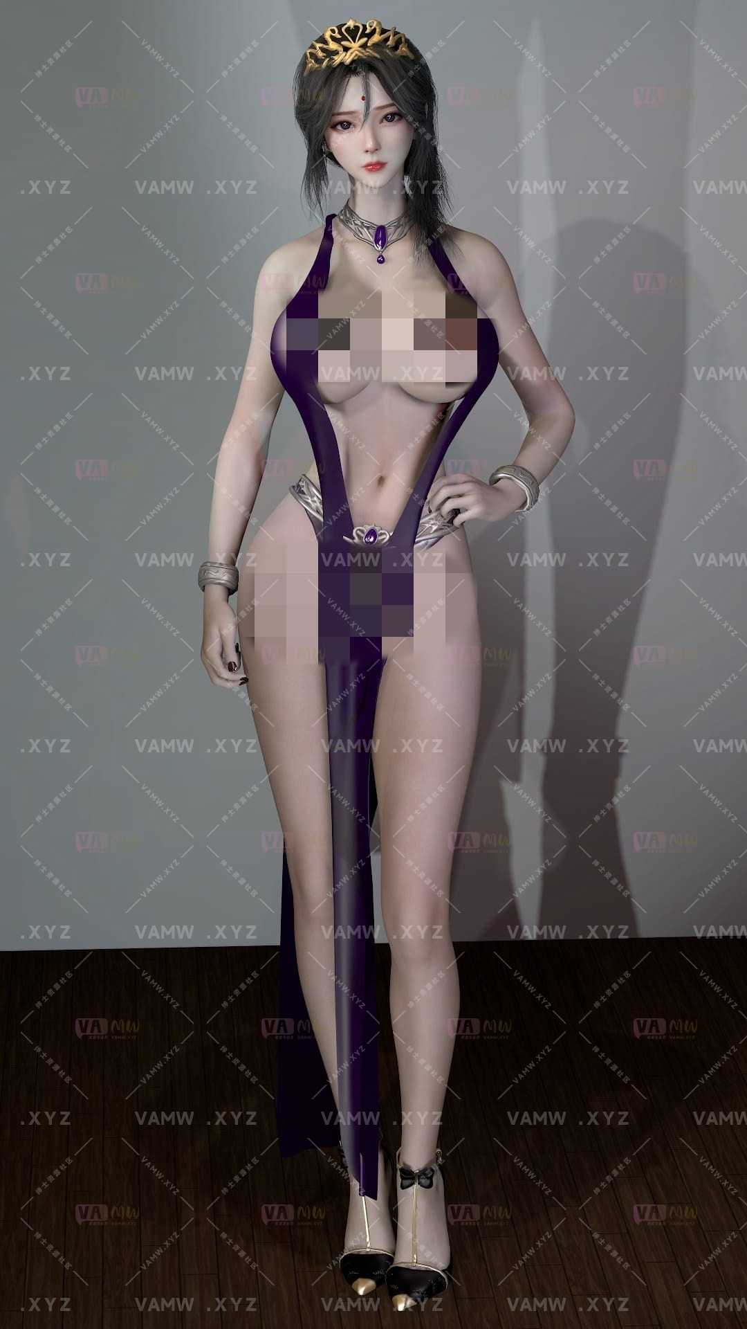 [VAM人物]真实女友游戏 琴雅.花颜.1.var