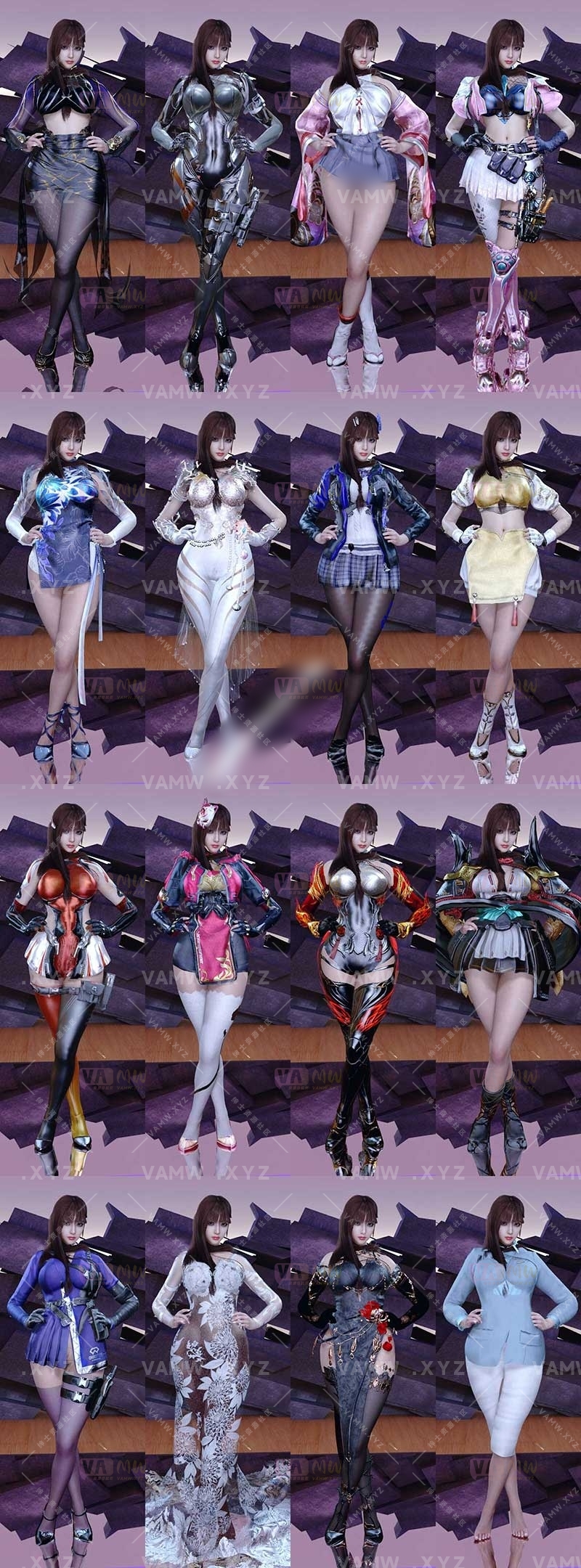 [VAM服饰]【精】Mowang服装资源合集 更新至【20250528】