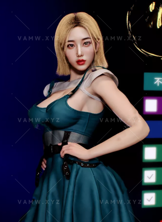 [人物]VR真实女友游戏人物卡 happy.h023.1