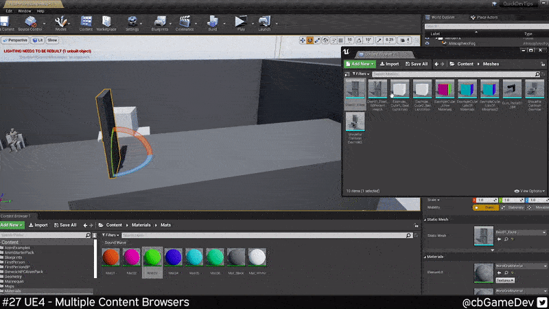 21 个 UE4/UE5 技巧,帮助您更快地构建关卡