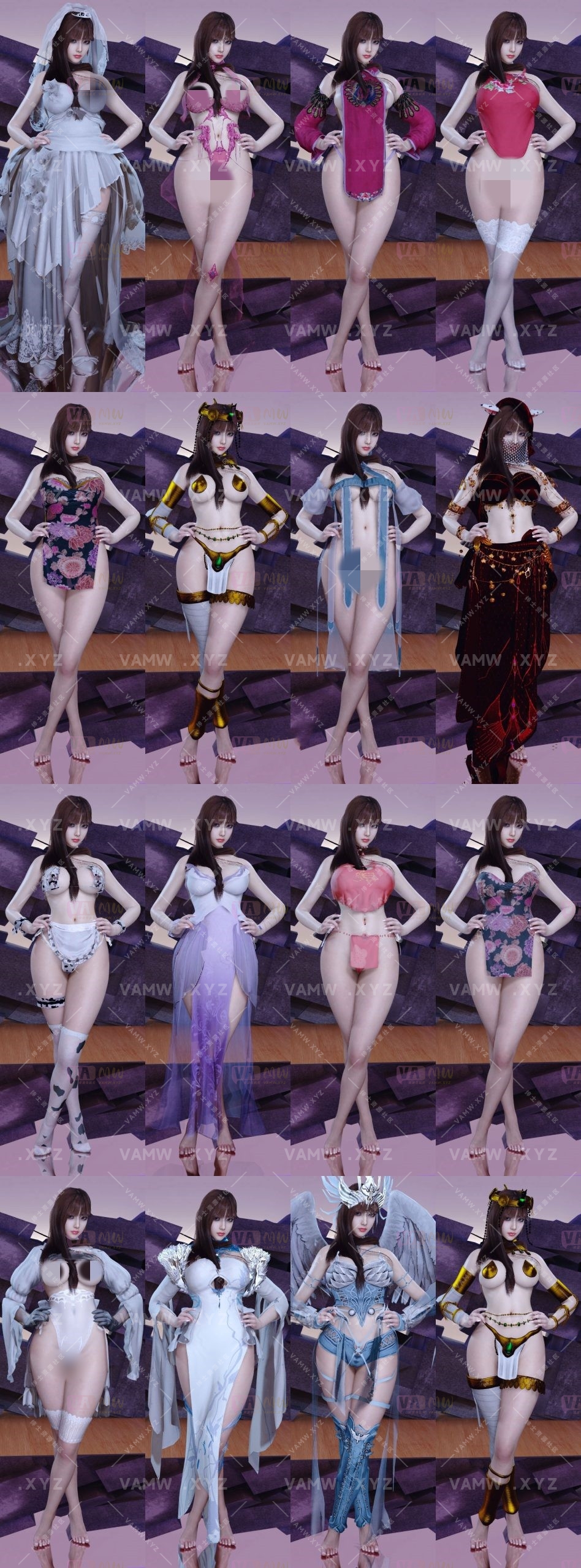 【精】Qing服装资源合集 更新至【2025-01-02】 