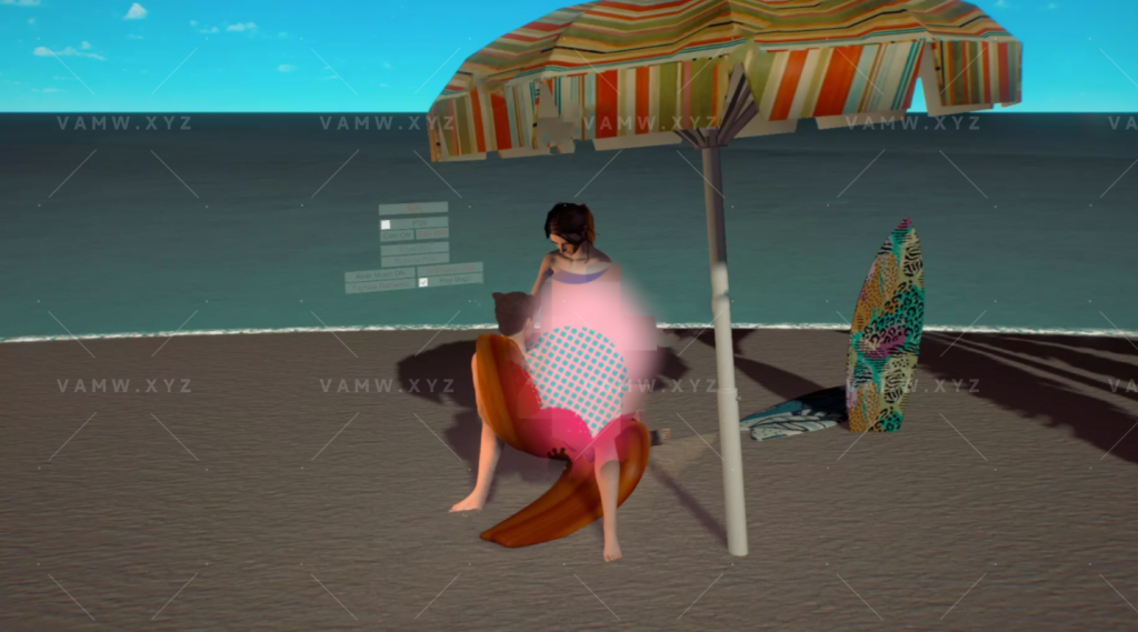 [场景]VR真实女友游戏场景 C&G-STUDIO.QD-BeachRocker