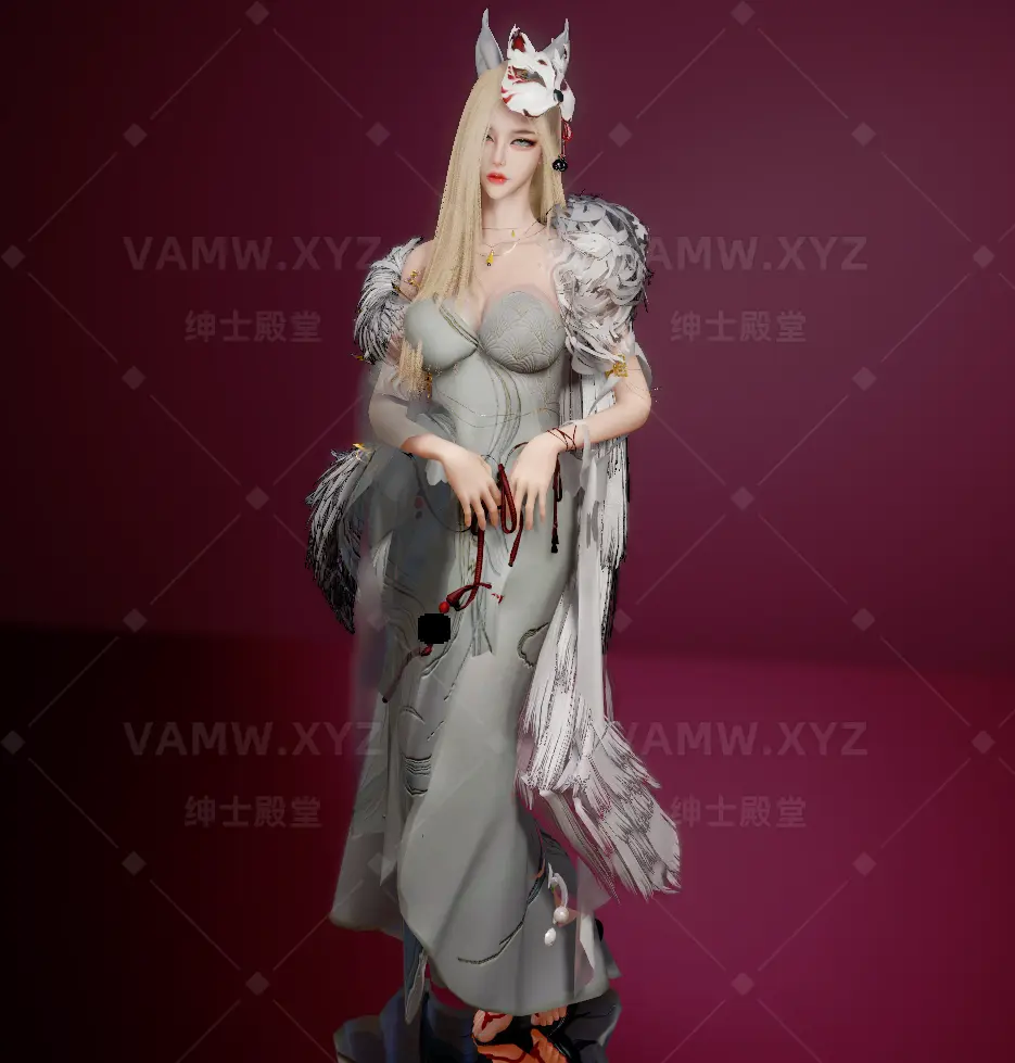 [VAM人物]真实女友游戏 狐女 AKKEVE.coco.1