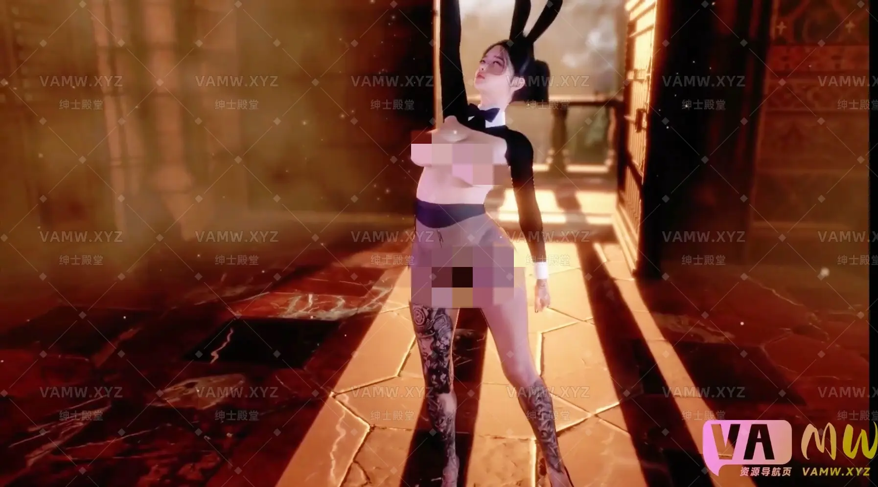 [大片] 黑丝兔娘 的舞蹈诱惑